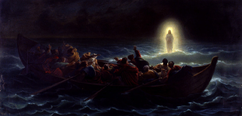 Comandami di venire verso di te sulle acque.  + Dal Vangelo secondo Matteo 14,22-33