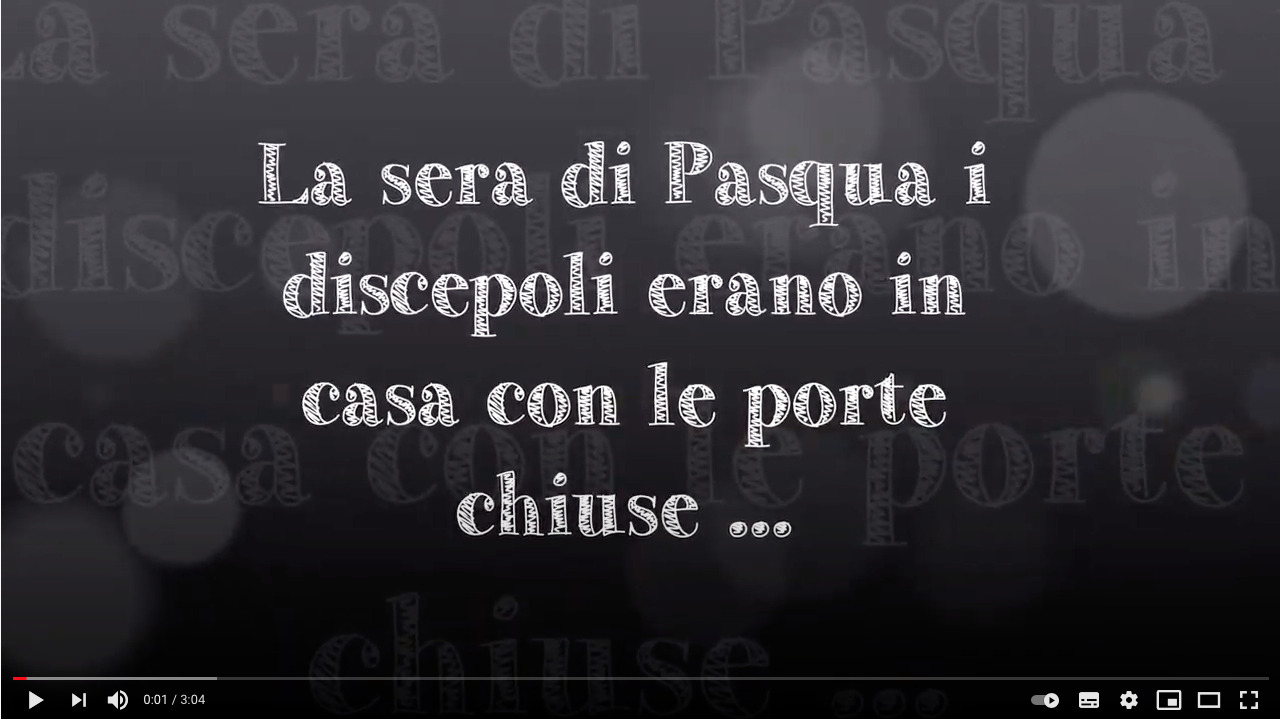 VANGELO RAGAZZI - II DOMENICA di PASQUA Se non vedo non credo
