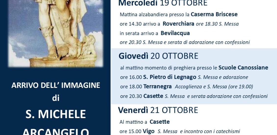 Festeggiamenti per San Michele Arcangelo