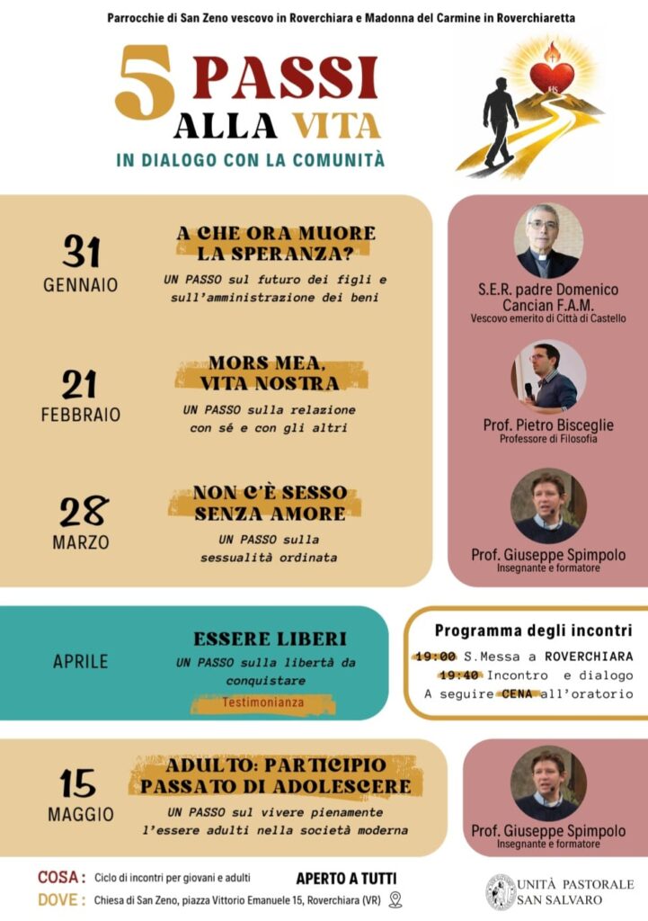 S PASSI ALLA VITA IN DIALOGO CON LA COMUNITÀ