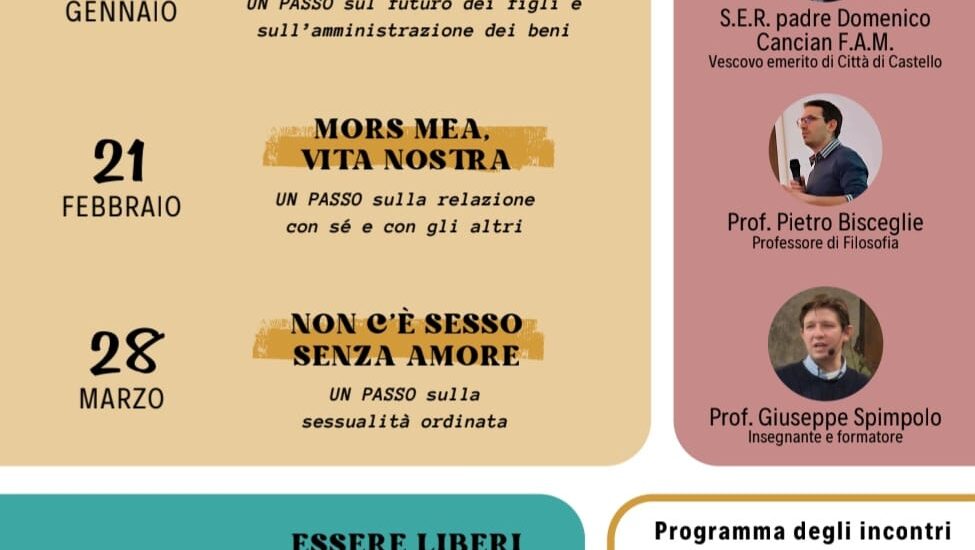S PASSI ALLA VITA IN DIALOGO CON LA COMUNITÀ