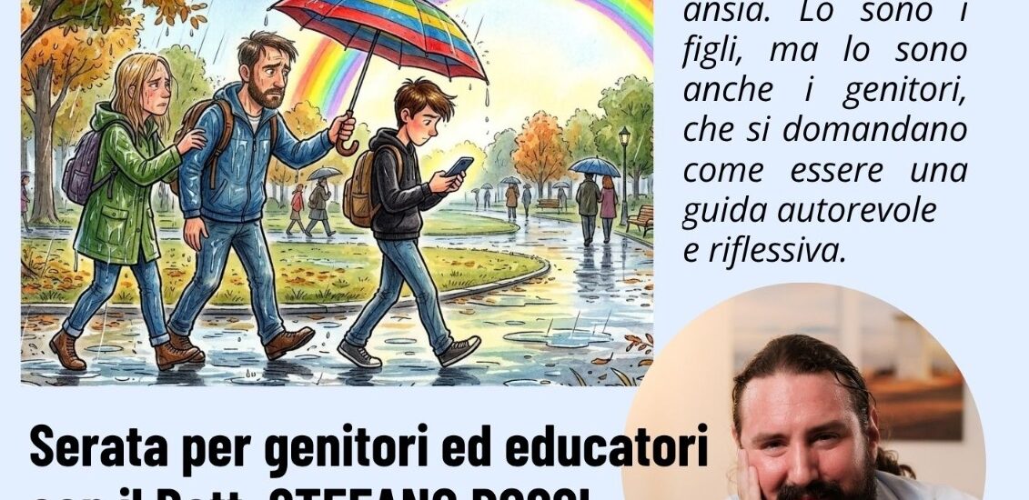 Giovedì 15 Ottobre – 20:45 Incontro “Genitori in ansia”
